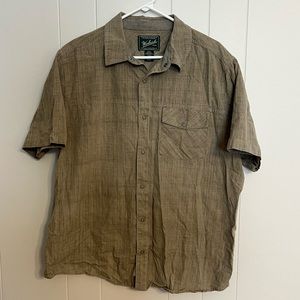 Woolrich short sleeve button‎ snap size XL